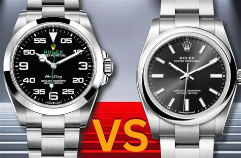 oyster perpetual vs air king